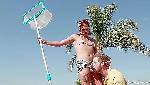 Spacious pornstar in hottest blowjob, cumshot porn clip