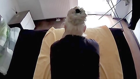 Mature whore fucked by young guy and fucked in anal