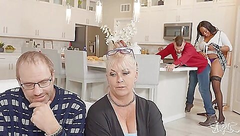 A big ass ebony with a big ass and a nice face is fucked